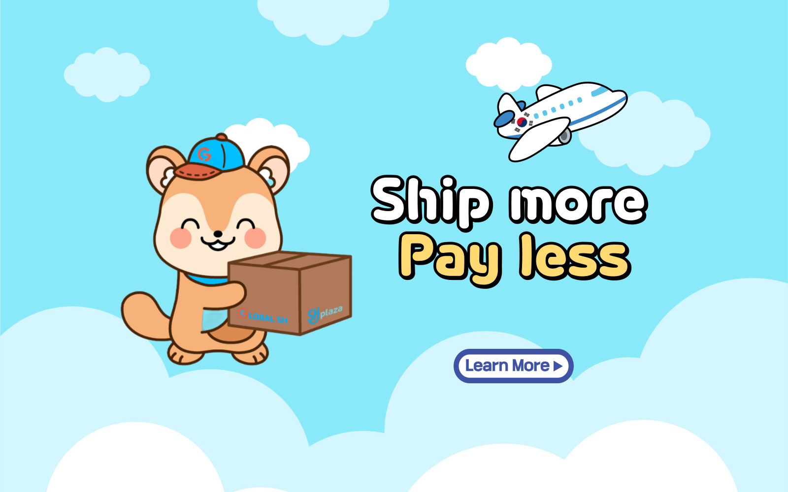 Ship more, Pay less
